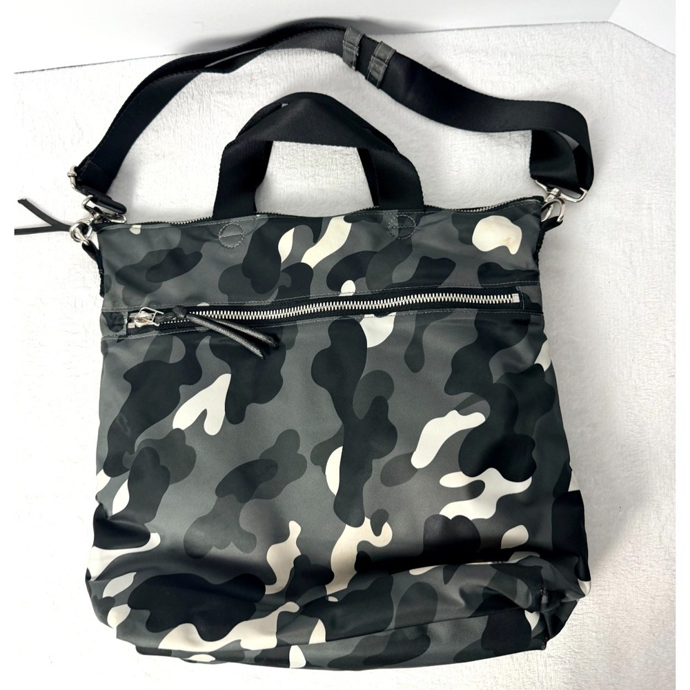 ShortyLOVE Camo Tote Diaper Bag Nylon Multi Pocket Crossbody Travel Bag
